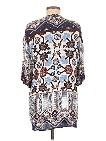 Blue Rain Kimono (view 2)