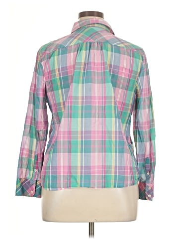 Talbots Outlet 3/4 Sleeve Button-Down Shirt (view 2)