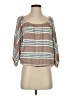 Splendid Brown 3/4 Sleeve Blouse Size S - photo 1