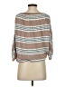 Splendid Brown 3/4 Sleeve Blouse Size S - photo 2