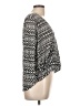 H&M 100% Polyester Black 3/4 Sleeve Blouse Size L - photo 4