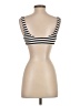 Solid & Striped Ivory Black Swimsuit Top Size S - photo 2