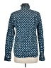 J.Crew Polka Dots Blue Long Sleeve Button-Down Shirt Size M - photo 2