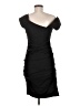 Nicole Miller 100% Polyester Solid Black Cocktail Dress Size 8 - photo 2