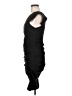 Nicole Miller 100% Polyester Solid Black Cocktail Dress Size 8 - photo 5