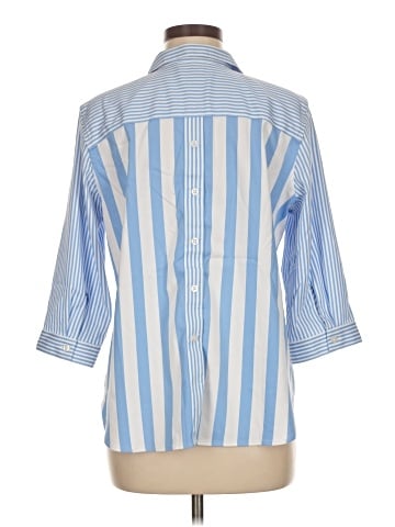 Chico's 3/4 Sleeve Button-Down Shirt (view 2)