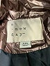A New Day 100% Nylon Metallic Gold Jacket Size XXL - photo 6