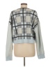 Adika Plaid Gray Pullover Sweater Size M - photo 2