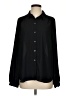 NYDJ 100% Polyester Black Long Sleeve Blouse Size S - photo 1