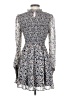 Lulus 100% Polyester Print Blue Casual Dress Size S - photo 2
