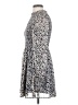 Lulus 100% Polyester Print Blue Casual Dress Size S - photo 5