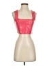 7 For All Mankind 100% Polyurethane Pink Sleeveless Top Size XS - photo 1