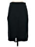 MM. LaFleur Solid Black Blue Formal Skirt Size 4 - photo 1