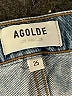 AGOLDE 100% Cotton Blue Denim Skirt Size 25 waist - photo 4