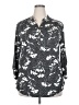 Love Ryan Floral Gray 3/4 Sleeve Blouse Size 2X - photo 1