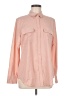 Chico's Solid Pink Long Sleeve Button-Down Shirt Size Med (1) - photo 1