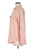 Chico's Solid Pink Long Sleeve Button-Down Shirt Size Med (1) - photo 5
