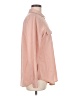 Chico's Solid Pink Long Sleeve Button-Down Shirt Size Med (1) - photo 4