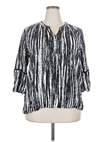 Gloria Vanderbilt 3/4 Sleeve Blouse (view 1)