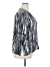 Gloria Vanderbilt 100% Viscose Silver 3/4 Sleeve Blouse Size XXL - photo 4