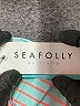Seafolly Floral Teal Swimsuit Top Size 12 - photo 3
