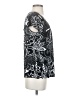 Ubras Black Short Sleeve Top Size S - photo 4