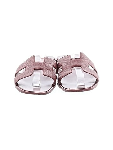 Hermès Leather Oran Sandals (view 2)