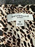 Westbound Animal Print Brown 3/4 Sleeve Blouse Size 1X - photo 7
