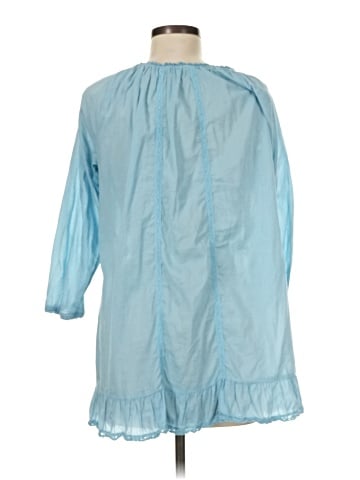 J. Peterman 3/4 Sleeve Blouse (view 2)