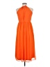 Nicole Miller 100% Polyester Orange Cocktail Dress Size 8 - photo 2