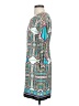 Laundry by Shelli Segal Print Teal Casual Dress Size 4 - photo 5