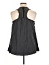Rebecca Taylor Gray Sleeveless Blouse Size 10 - photo 2