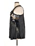 Rebecca Taylor Gray Sleeveless Blouse Size 10 - photo 5