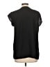 Unbranded Black Short Sleeve Blouse Size L - photo 2