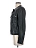 Lucky Brand 100% Calf Leather Black Jacket Size S - photo 5