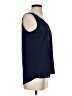 Fortune + Ivy 100% Polyester Blue Sleeveless Blouse Size S - photo 4