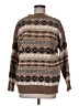 Unbranded Print Brown Pullover Sweater Size M (estimated) - photo 1