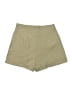 Shein Solid Tan Khaki Shorts Size 6 - photo 2