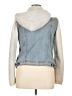 Maurices 100% Polyester Blue Denim Vest Size 0X - photo 2