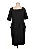 Madeinam Black Cocktail Dress Size 16 - photo 1