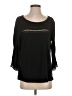 Gap Black 3/4 Sleeve Blouse Size S - photo 1