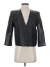 Helmut Lang Metallic Silver Black Blazer Size 4 - photo 1