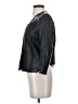 Helmut Lang Metallic Silver Black Blazer Size 4 - photo 5