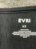 Evri Black Long Sleeve Top Size 2X - photo 7