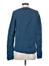 Theory 100% Wool Solid Blue Cardigan Size S - photo 2