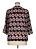 Lane 100% Polyester Blue 3/4 Sleeve Blouse Size XL - photo 2