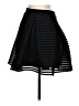 Express 100% Polyester Stripes Black Formal Skirt Size 0 - photo 2
