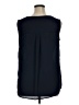 Talbots 100% Polyester Blue Sleeveless Blouse Size 1X - photo 2