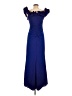 Xscape Blue Cocktail Dress Size 8 - photo 2