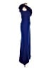 Xscape Blue Cocktail Dress Size 8 - photo 4